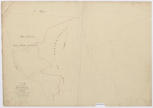 Ponchon - Cadastre napoléonien, section A6