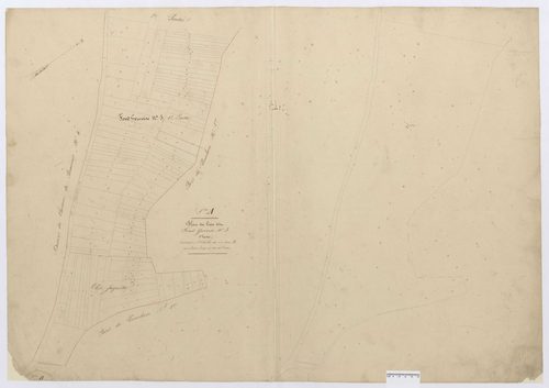 Ponchon - Cadastre napoléonien, section A7