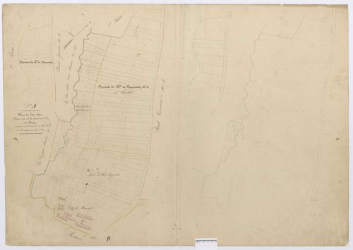 Ponchon - Cadastre napoléonien, section A9