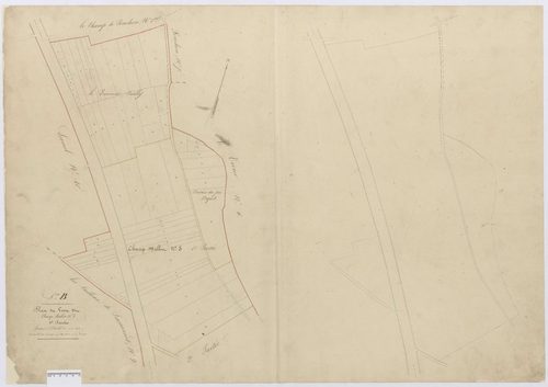 Ponchon - Cadastre napoléonien, section B10