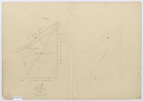 Ponchon - Cadastre napoléonien, section B11