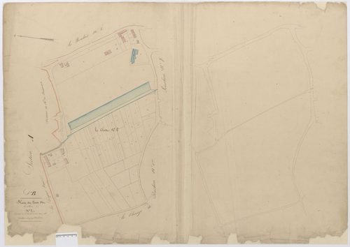 Ponchon - Cadastre napoléonien, section B2