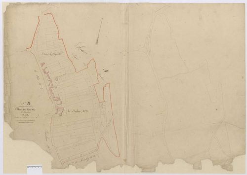 Ponchon - Cadastre napoléonien, section B3