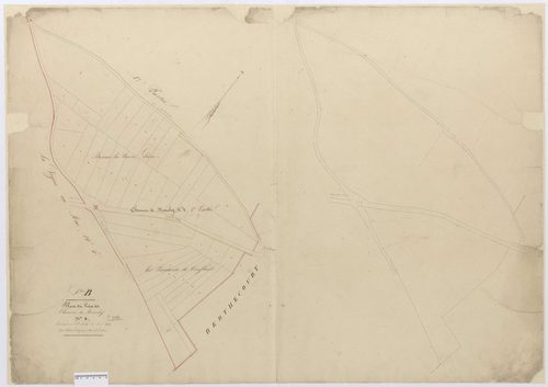 Ponchon - Cadastre napoléonien, section B4