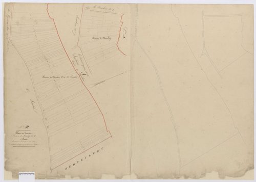 Ponchon - Cadastre napoléonien, section B5