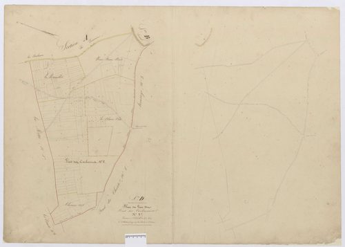 Ponchon - Cadastre napoléonien, section D2