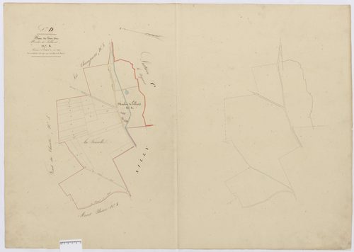 Ponchon - Cadastre napoléonien, section D4