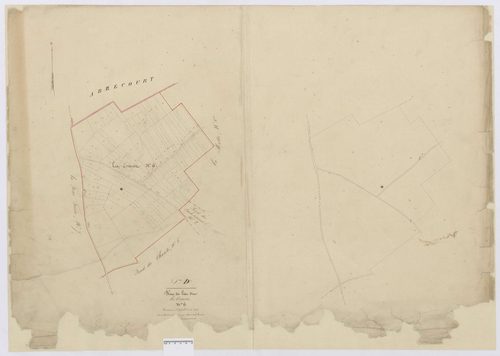 Ponchon - Cadastre napoléonien, section D5
