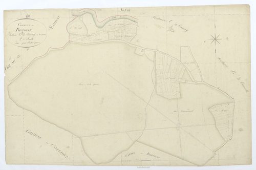 Pontoise-lès-Noyon - Cadastre napoléonien, section C2