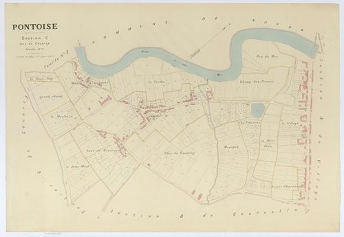 Pontoise-lès-Noyon - Cadastre napoléonien (copie), section C1