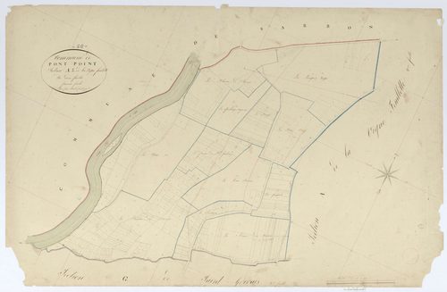 Pontpoint - Cadastre napoléonien, section A1