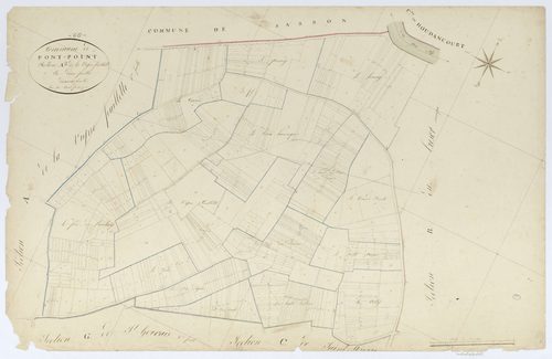 Pontpoint - Cadastre napoléonien, section A2