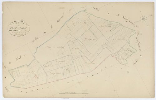 Pontpoint - Cadastre napoléonien, section D2