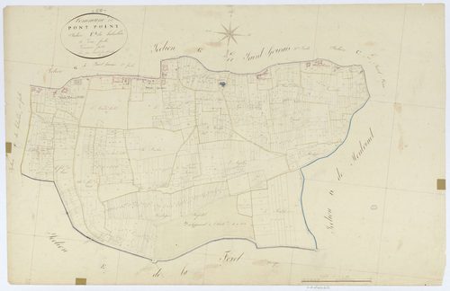 Pontpoint - Cadastre napoléonien, section F2