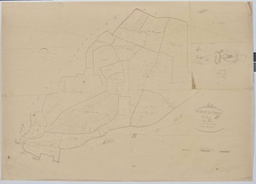 Puiseux-en-Bray - Cadastre napoléonien, section B