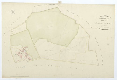Raray - Cadastre napoléonien, section A1