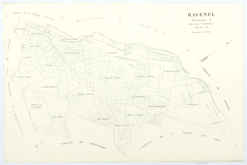 Ravenel - Cadastre napoléonien (copie), section C2
