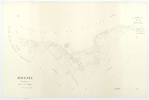 Ravenel - Cadastre napoléonien (copie), section F2