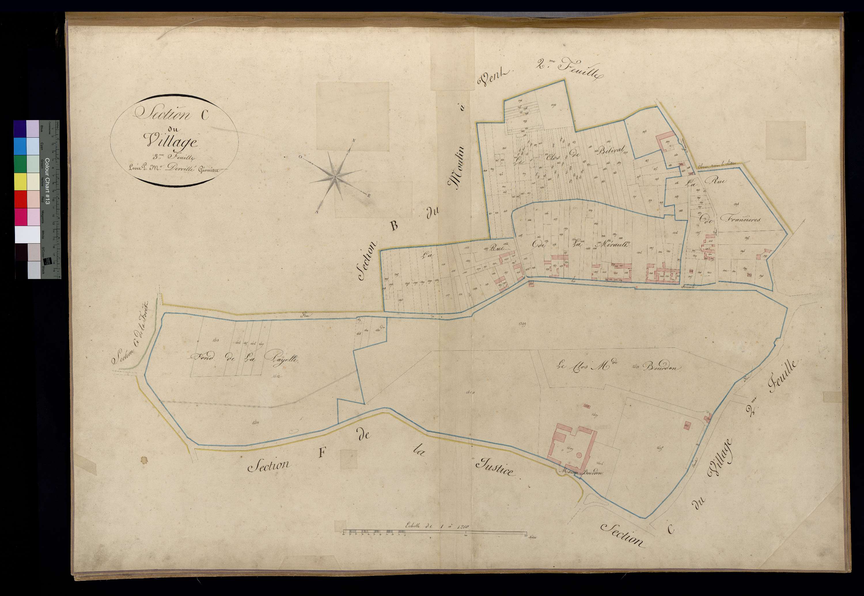 Remy - Cadastre napoléonien, section C3