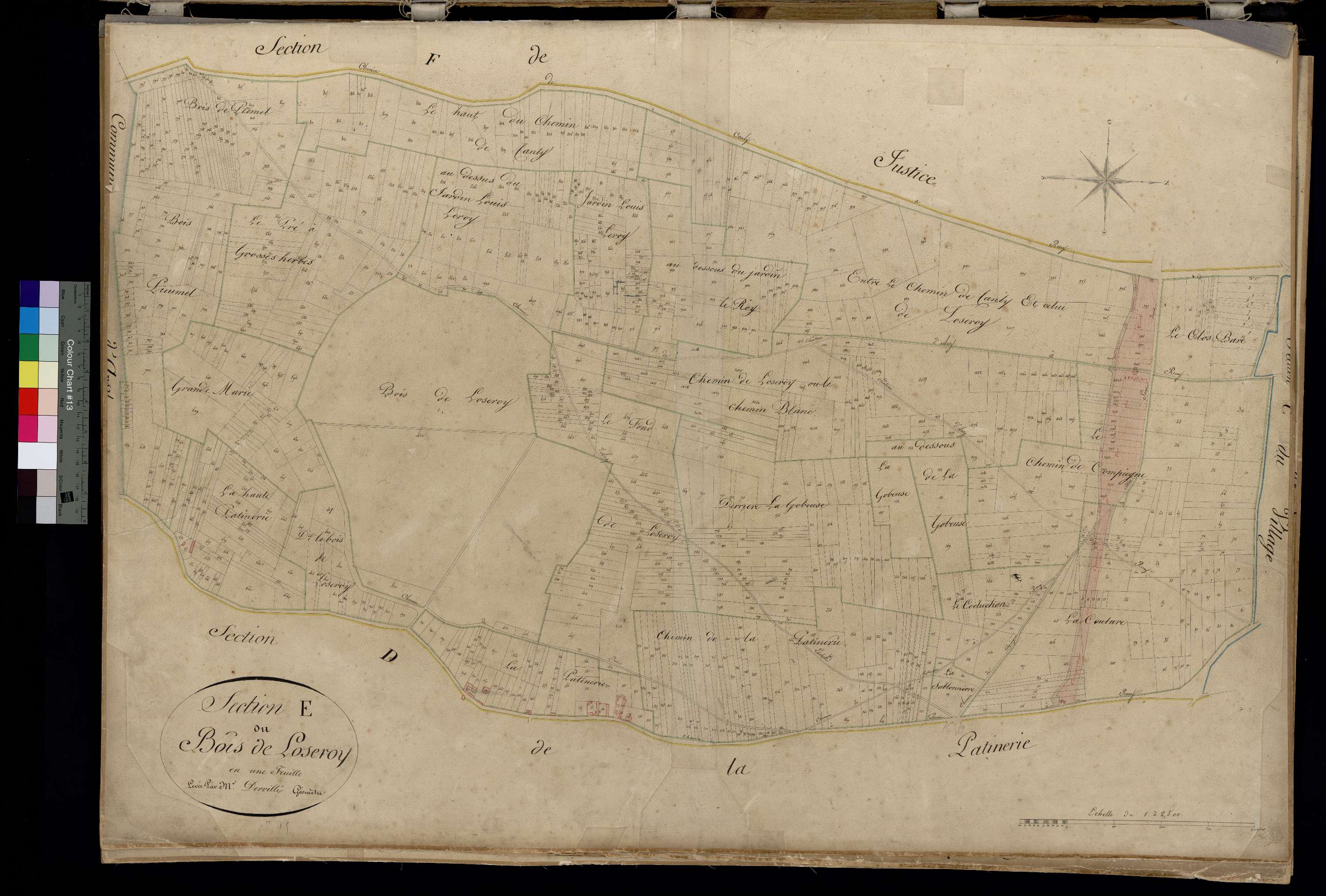 Remy - Cadastre napoléonien, section E