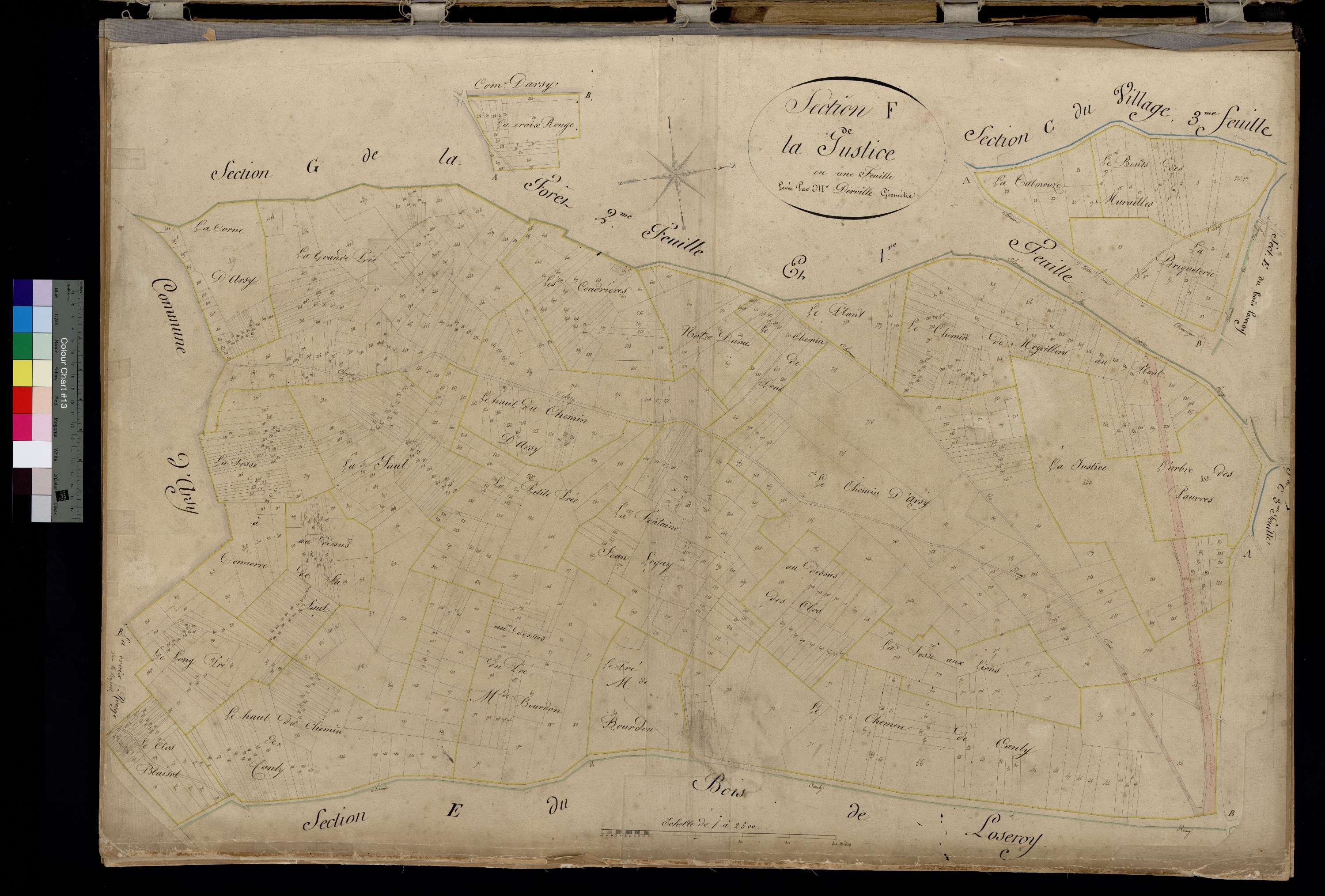 Remy - Cadastre napoléonien, section F