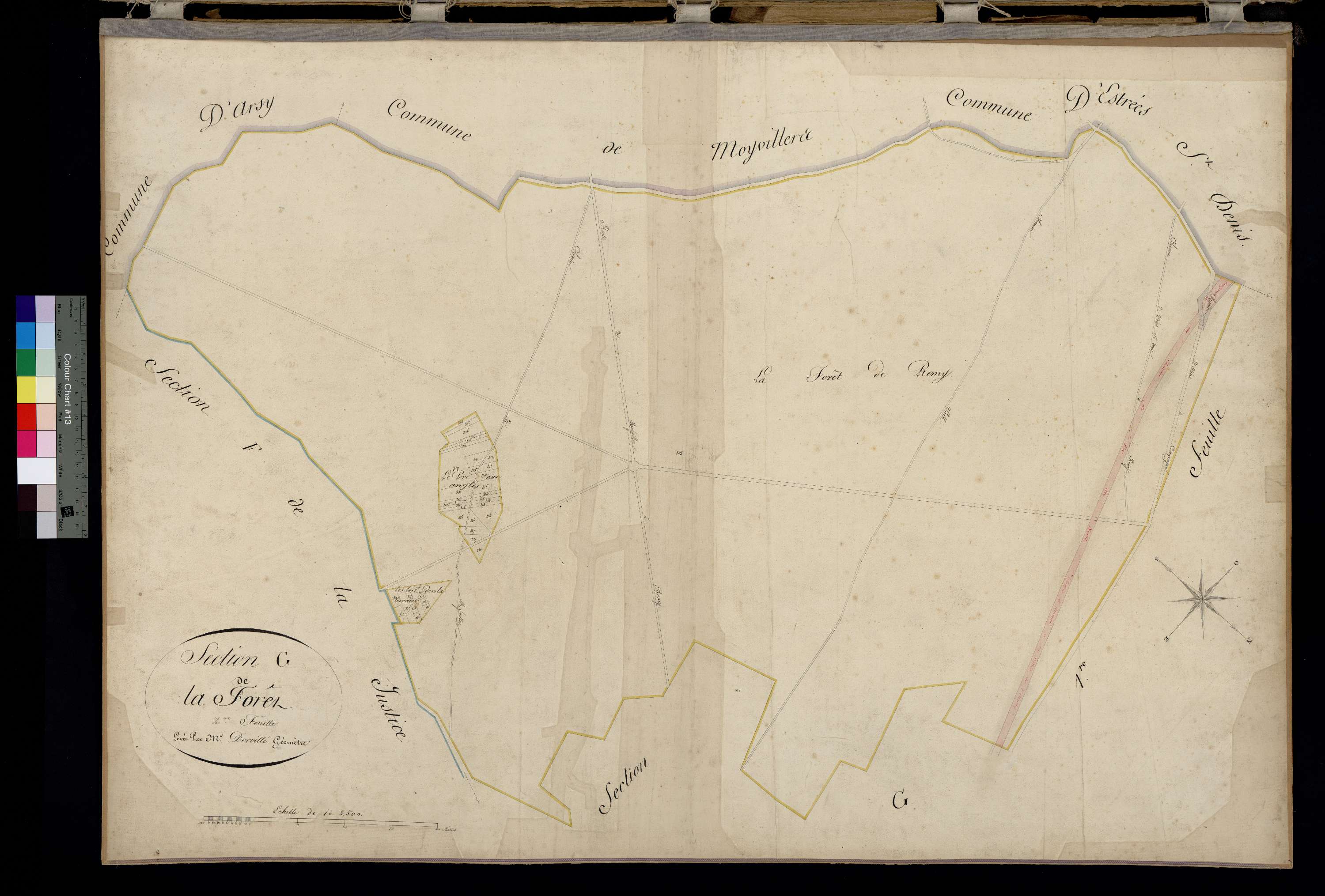 Remy - Cadastre napoléonien, section G2
