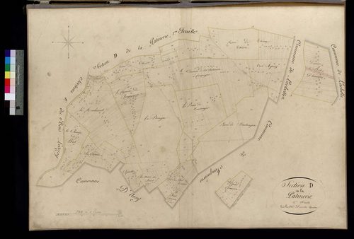Remy - Cadastre napoléonien, section D2
