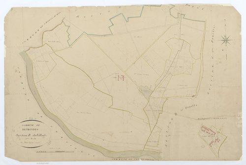Rethondes - Cadastre napoléonien, section B1
