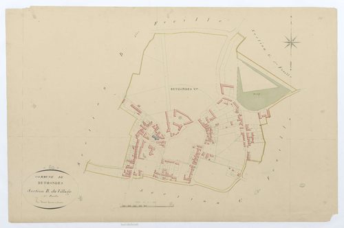 Rethondes - Cadastre napoléonien, section B2