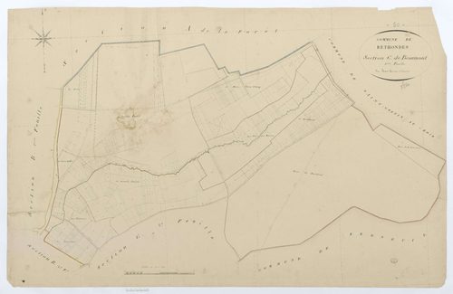Rethondes - Cadastre napoléonien, section C1