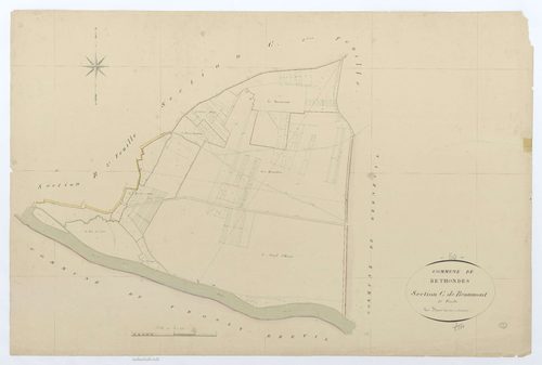 Rethondes - Cadastre napoléonien, section C2