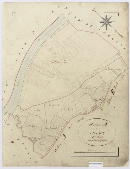 Rhuis - Cadastre napoléonien, section A1