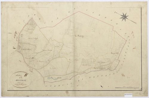 Rhuis - Cadastre napoléonien, section B