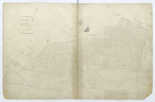 Rivecourt - Cadastre napoléonien, section B2