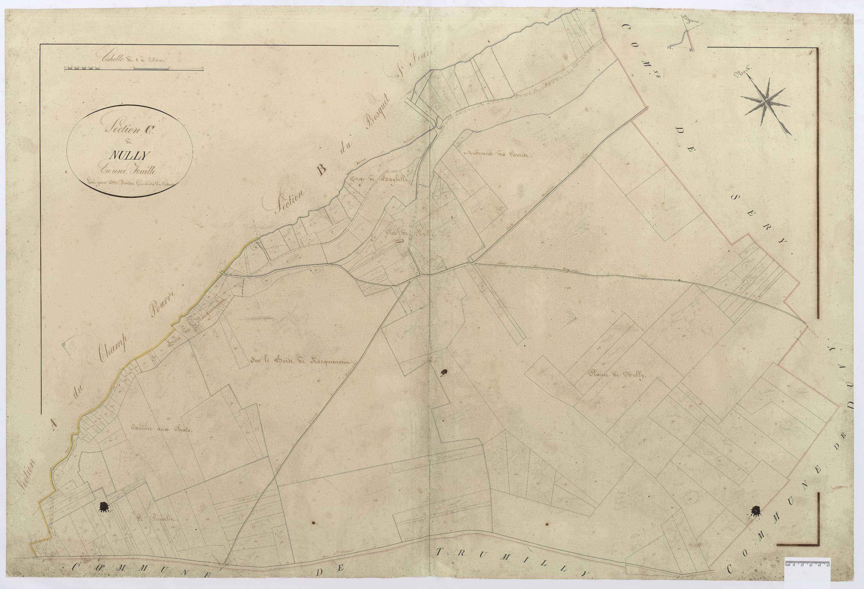 Rocquemont - Cadastre napoléonien, section C