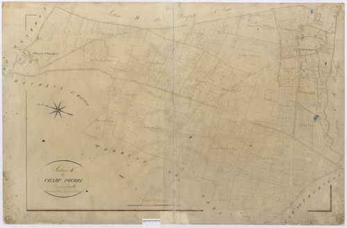 Rocquemont - Cadastre napoléonien, section A