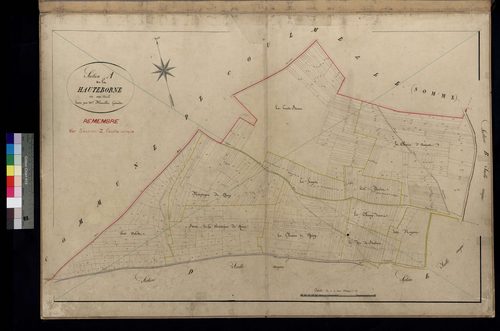 Rocquencourt - Cadastre napoléonien, section A
