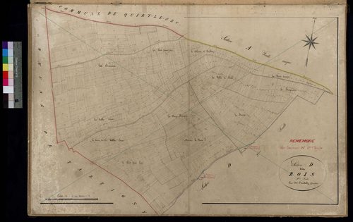 Rocquencourt - Cadastre napoléonien, section D1