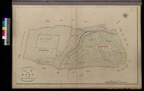 Rocquencourt - Cadastre napoléonien, section D2