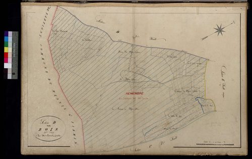 Rocquencourt - Cadastre napoléonien, section D3