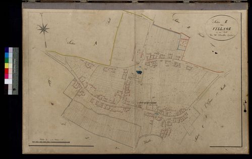 Rocquencourt - Cadastre napoléonien, section E