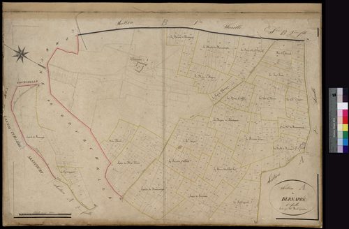 Romescamps - Cadastre napoléonien, section A1