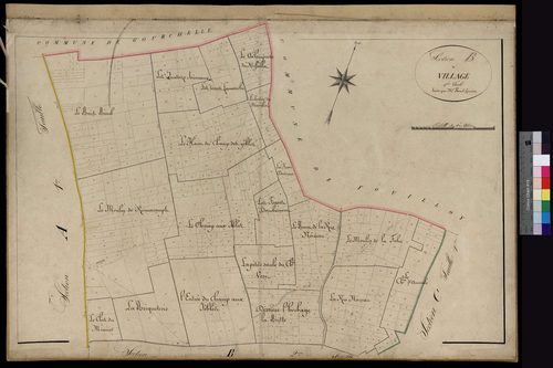 Romescamps - Cadastre napoléonien, section B1