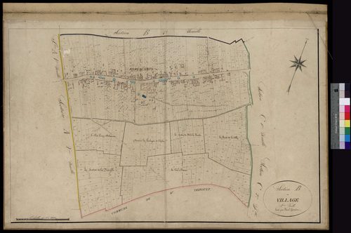 Romescamps - Cadastre napoléonien, section B2