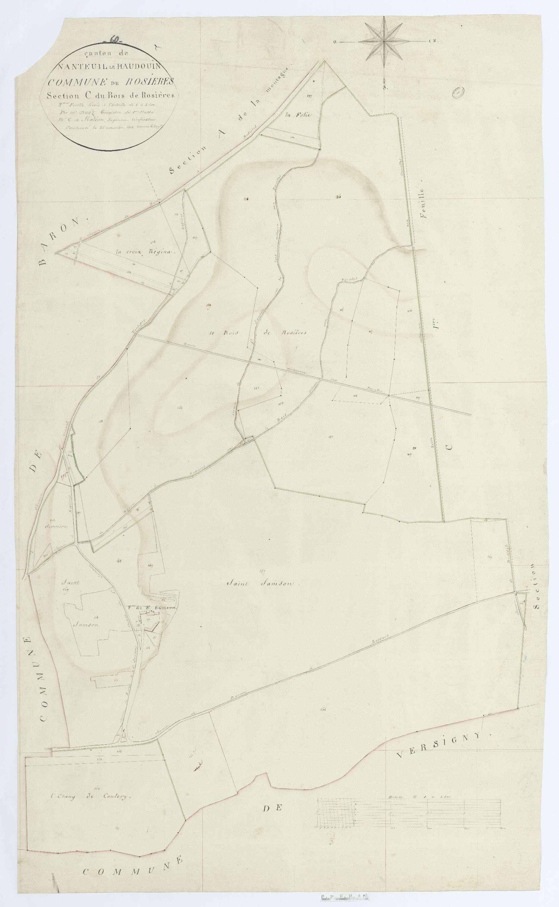 Rosières - Cadastre napoléonien, section C2