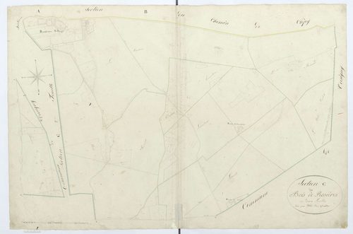 Rosières - Cadastre napoléonien, section C1