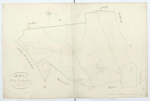 Rosières - Cadastre napoléonien, section C2