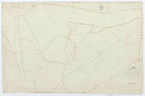 Rosières - Cadastre napoléonien, section C1