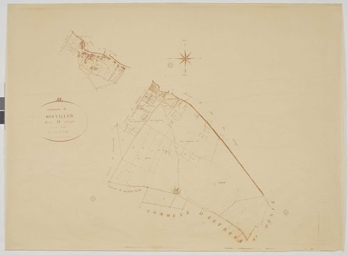 Rouvillers - Cadastre napoléonien (copie), section D