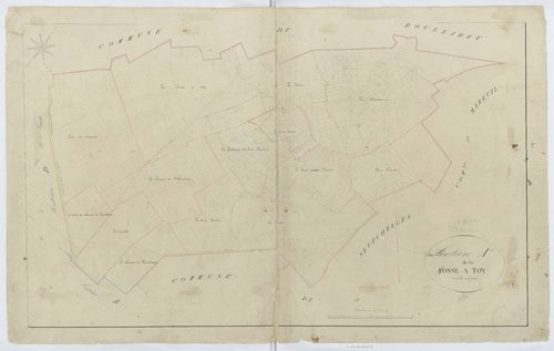 Rouvres-en-Multien - Cadastre napoléonien, section A